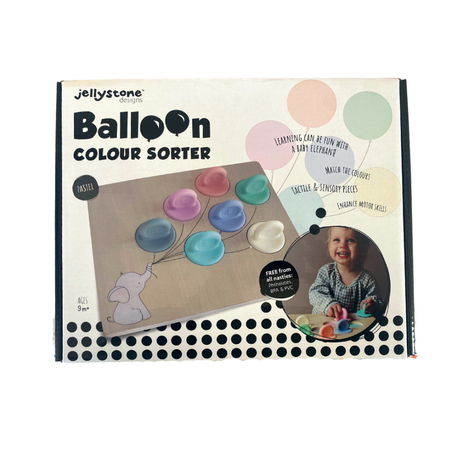 Balonowy Sorter, pastelowy, Jellystone Designs JELLYSTONE DESIGNS