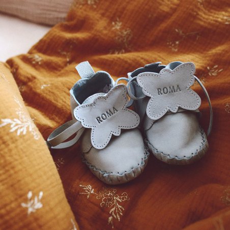 LA MILLOU - MOONIE'S FIRST CHARM - HEART - MOON GRAY