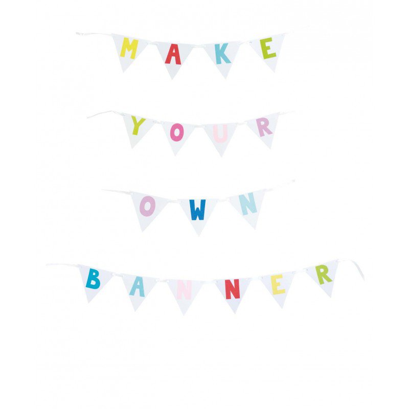 JaBaDaBaDo - Girlanda stwórz własny baner kolor