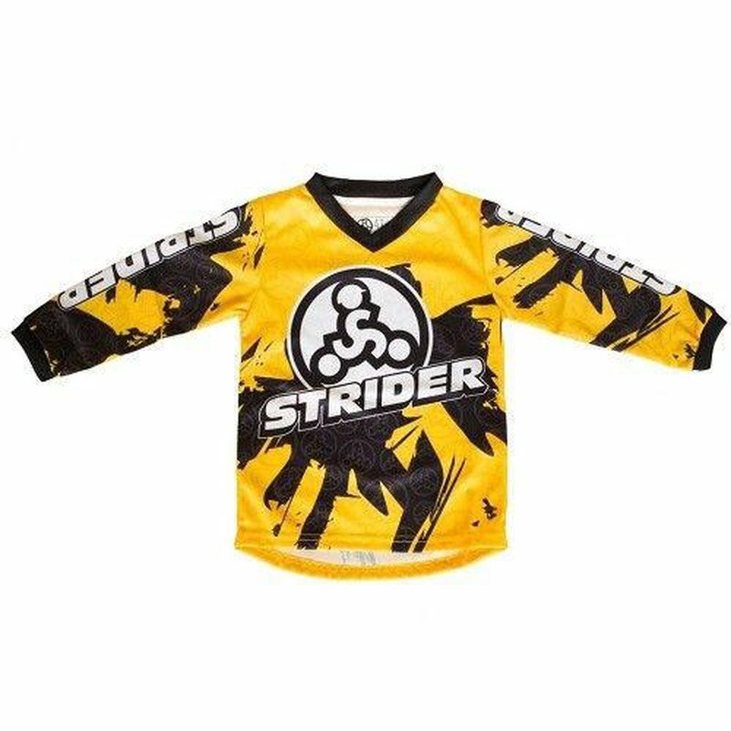 Strider koszulka rowerowa żółta - 3 lata strider