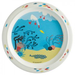 Talerz fi 21 cm dla maluszków, seria Morze | Maison Petit Jour®