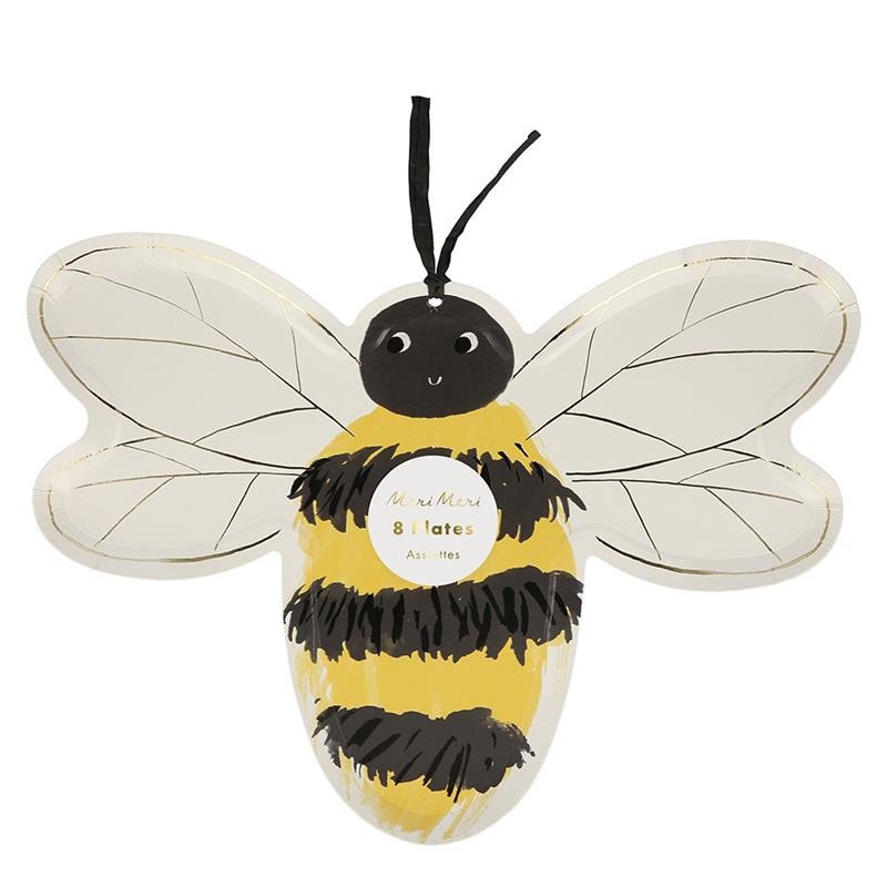 Meri Meri - Talerzyki Pszczoła