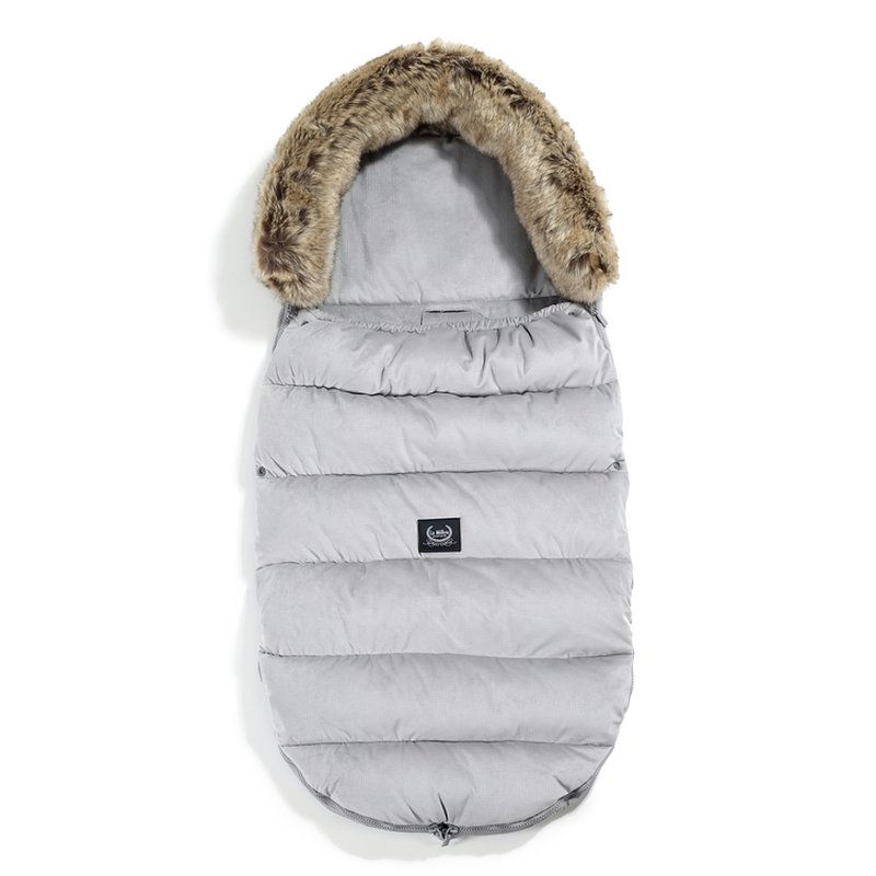 LA MILLOU - VELVET COLLECTION - ASPEN WINTERPROOF STROLLER BAG UNI - DARK GREY