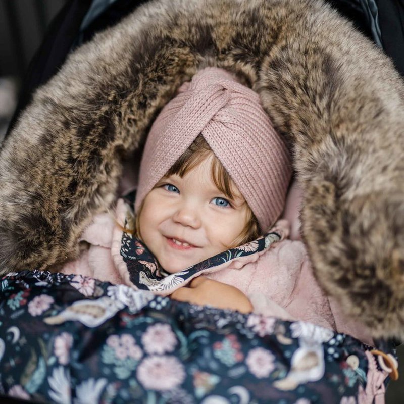 LA MILLOU - VELVET COLLECTION - ASPEN WINTERPROOF STROLLER BAG UNI - DARK GREY