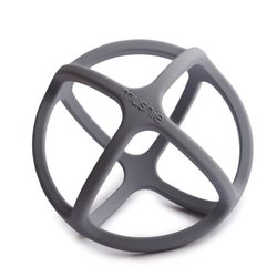 Mushie - Gryzak sensoryczny 3D silikonowy BALL Dove Grey mushie