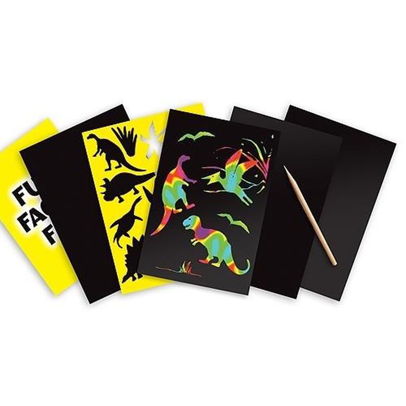 Melissa&Doug® - Melissa and Doug Zdrapywanka Dinozaury 4+