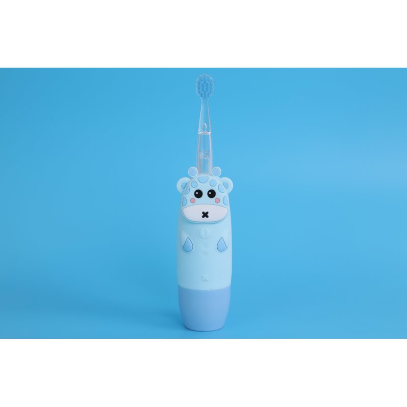 InnoGIO Soniczna Szczoteczka do zębów dla dzieci GIOgiraffe niebieska GIO-450BLUE