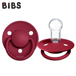BIBS DE LUX RUBY ONE SIZE Smoczek uspokajający silikonowy