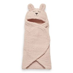 Jollein - Baby & Kids - Jollein - Śpiworek otulacz do fotelika i wózka Bunny PALE PINK