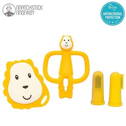 Matchstick Monkey Teething Starter Set Lion Ludo