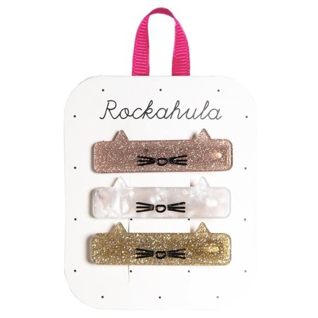 Rockahula Kids - 3 spinki do włosów Acrylic Cat