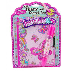 Pecoware - Pamiętnik z niewidzialnym długopisem "Motyle"