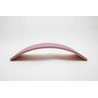 Deska do balansowania Wobbel Starter Transparent z filcem - wild rose