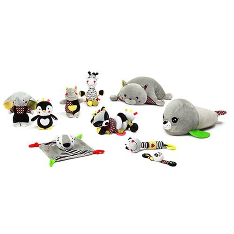 BABYONO - 635 Grzechotka na rączkę PANDA ARCHIE C-MORE COLLECTION