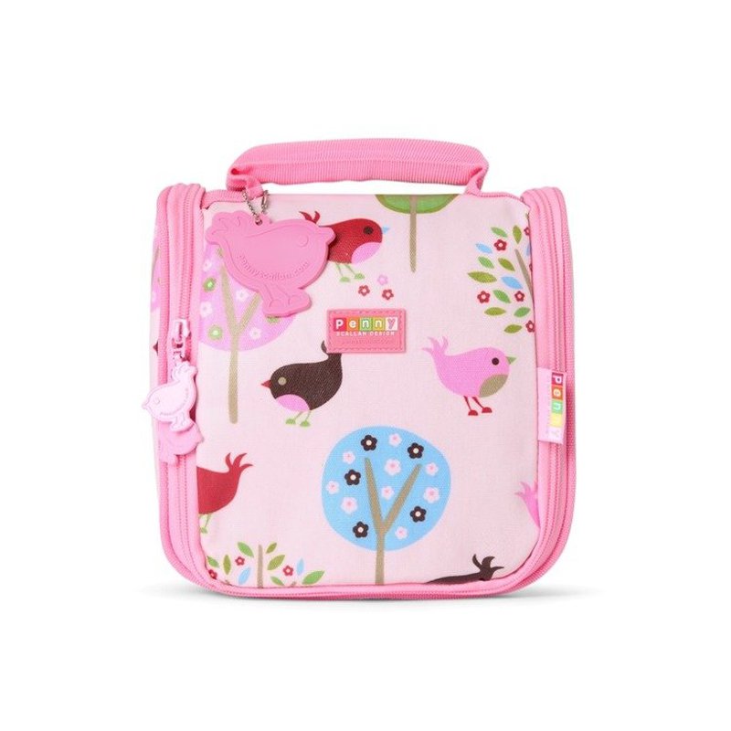 Penny Scallan Design - Kosmetyczka dla malucha, Ptaszki, różowa, Penny Scallan