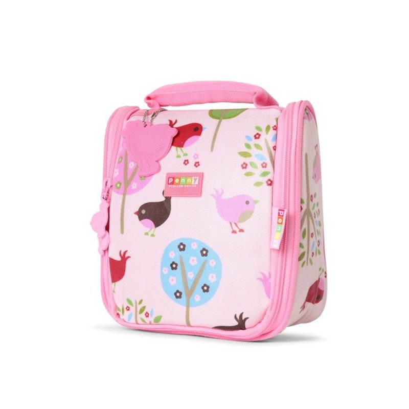 Penny Scallan Design - Kosmetyczka dla malucha, Ptaszki, różowa, Penny Scallan