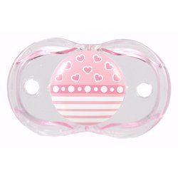 Smoczek uspokajający, Różowe Serduszka, RaZ Baby