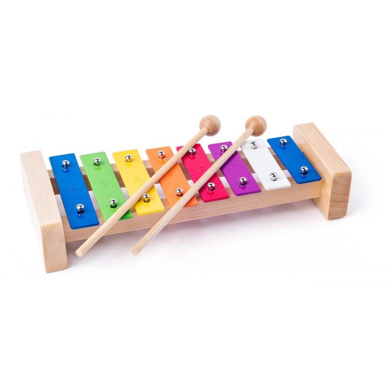 Cymbałki metalowe 8 tonów - Woody