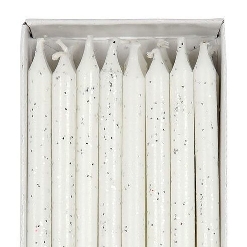 Meri Meri – Świeczki Srebrne