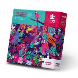 Crocodile Creek® - Puzzle 500 elem. Rajskie Ptaki