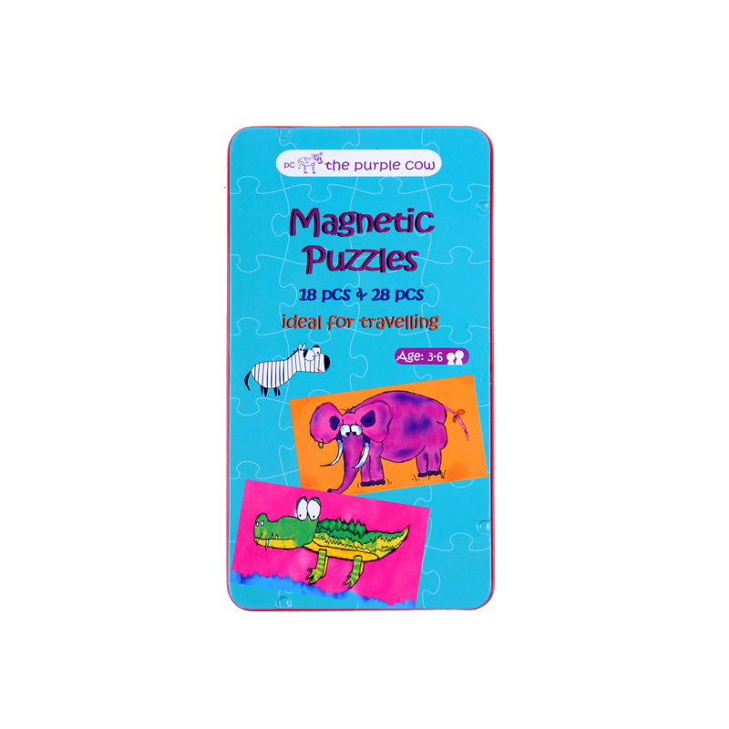 Gra magnetyczna The Purple Cow - Puzzle