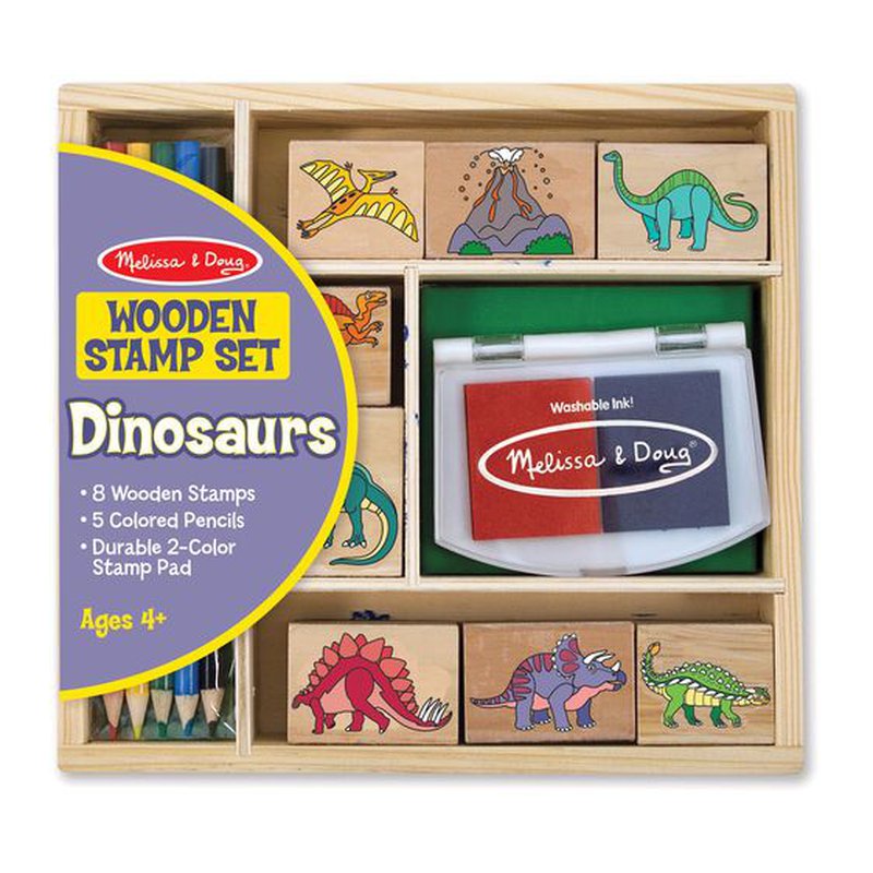 Melissa&Doug® - Zestaw Stempelki Dinozaury
