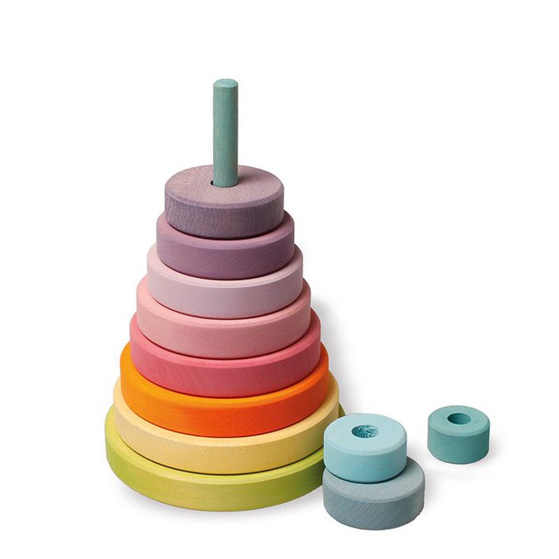 Wieża stożkowa 0+, pastelowa, Grimm's