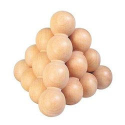 Goki® - Piramidka z kulek  układanka logiczna, Goki HS 002
