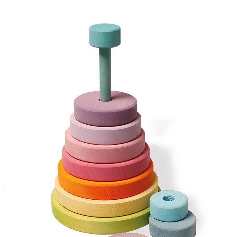 Wieża stożkowa 0+, pastelowa, Grimm's