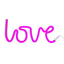 A Little Lovely Company - Neon świetlny LOVE IS PINK
