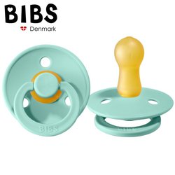 BIBS MINT S Smoczek Uspokajający kauczuk Hevea
