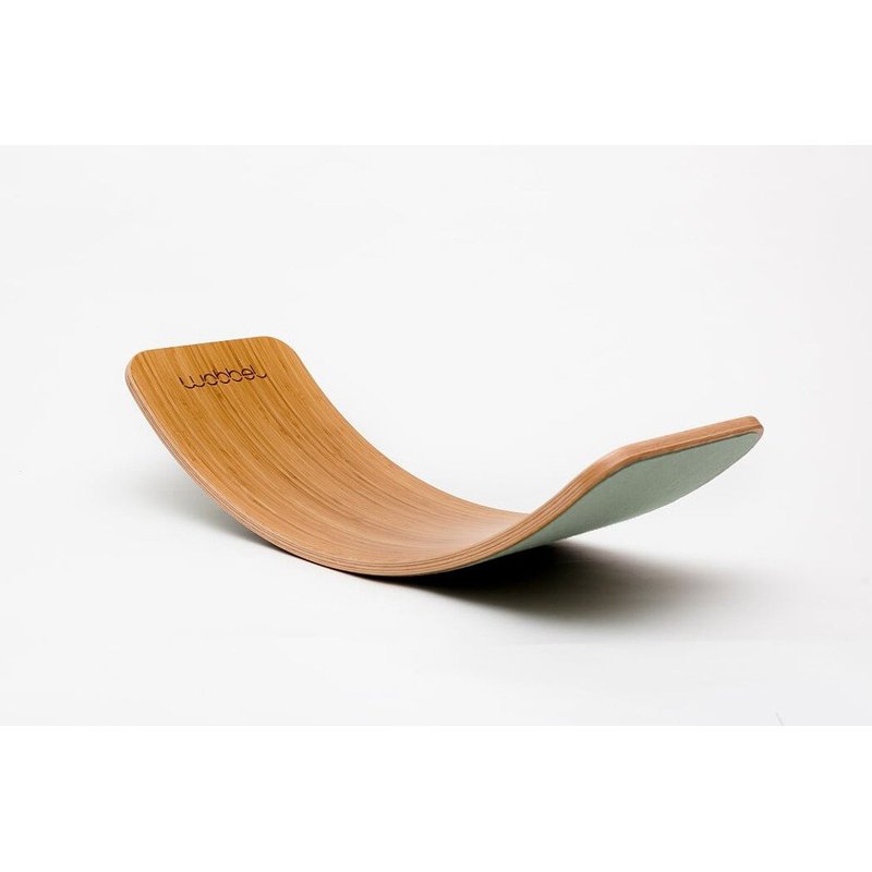 Deska do balansowania Original Bamboo z filcem, Forest, Wobbel
