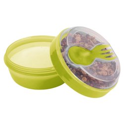 Carl Oscar- N'ice Cup™ Pojemnik śniadaniowy z wkładem chłodzący Lime - Monkey CARL OSCAR