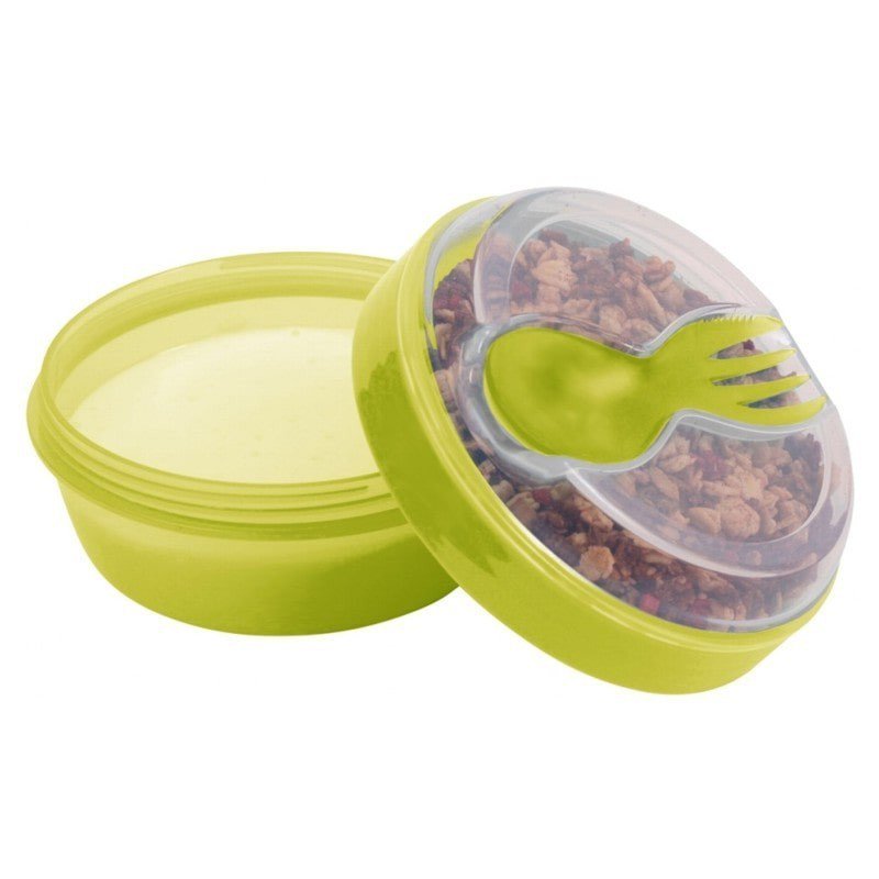 Carl Oscar- N'ice Cup™ Pojemnik śniadaniowy z wkładem chłodzący Lime - Monkey CARL OSCAR