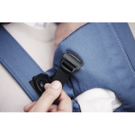 BABYBJORN MINI 3D Jersey – nosidełko, Niebieski