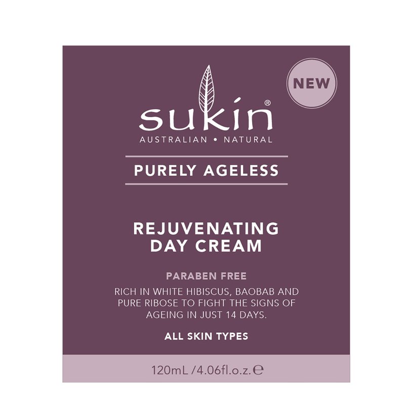 Sukin, PURELY AGELESS krem na dzień, 120 ml SUKIN