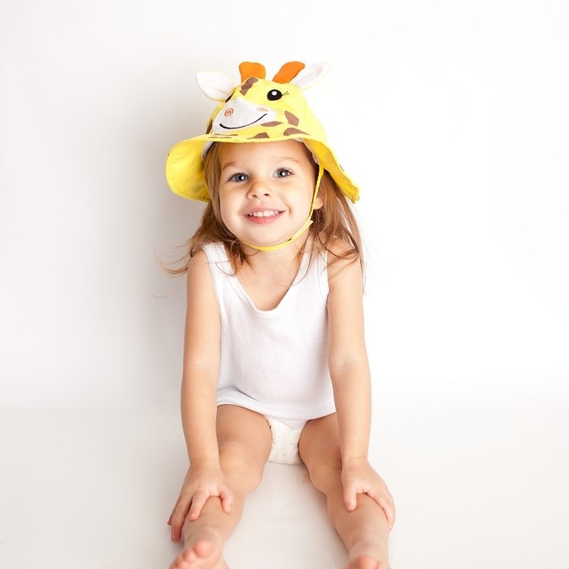 Zoocchini Kapelusz UV 50+ Żyrafa 6-12M