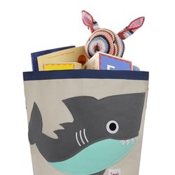 3 Sprouts Kosz Na Zabawki Rekin