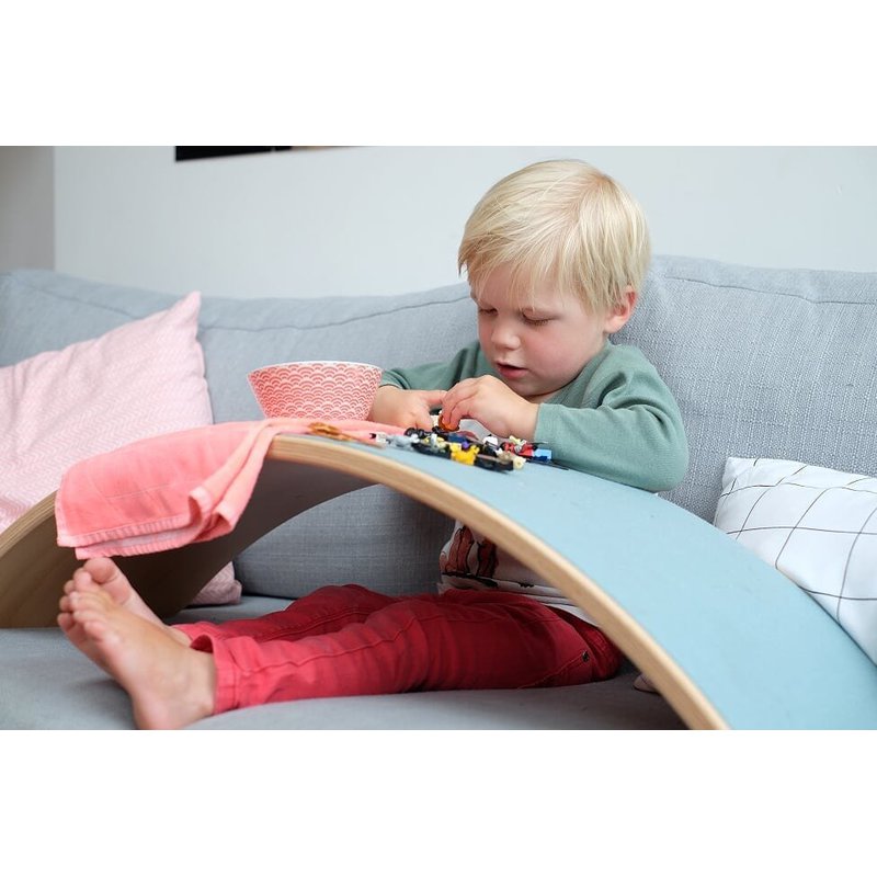 Deska do balansowania Starter Transparent z filcem, Mouse, Wobbel