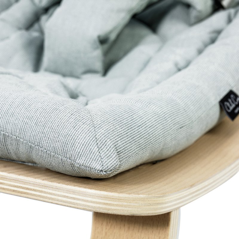 Charlie Crane Leżaczek Levo buk Aruba Blue CHARLIE CRANE