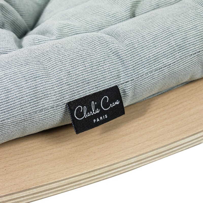 Charlie Crane Leżaczek Levo buk Aruba Blue CHARLIE CRANE