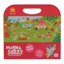 Tiger Tribe® - Magnetyczna teczka - układanka: Leśne Wróżki