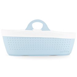 Moba Moses Basket Cornflower Oddychający Kosz Mojżesza do kołyski moba