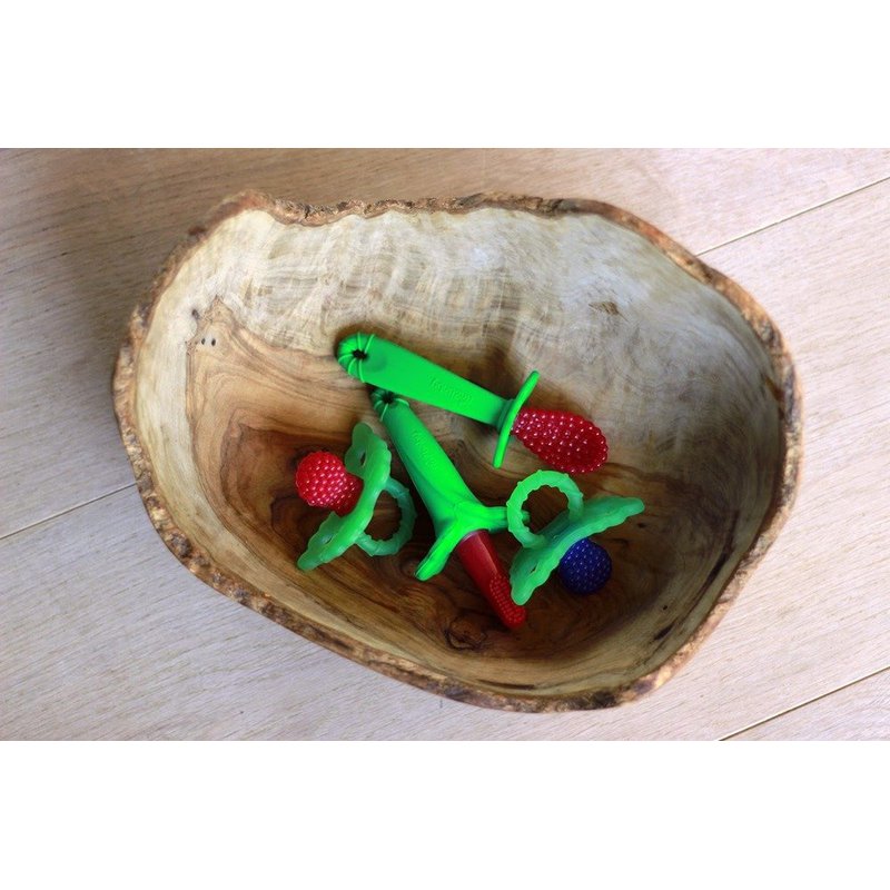 Gryzaczek Soczysta malina, różowy, RaZbaby