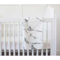 Lulujo Modern Kocyk Bambusowy Marble