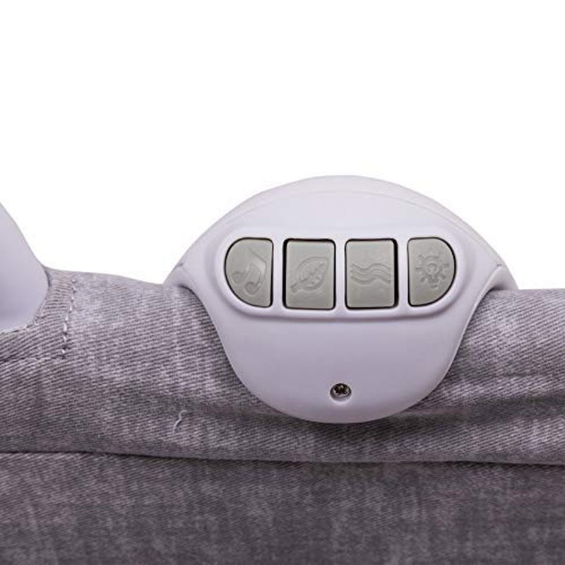 Purflo - Oddychający Kosz Mojżesza ze stelażem - Marl Grey