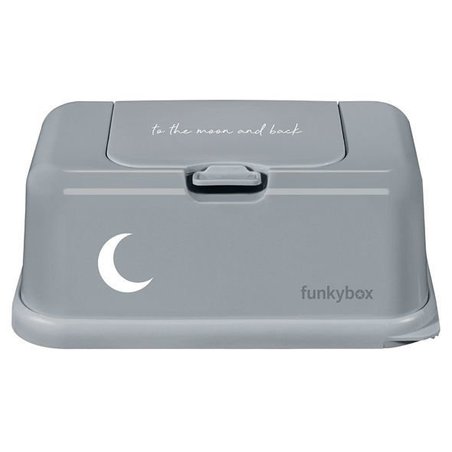 Funkybox - Pojemnik na Chusteczki, Grey To The Moon