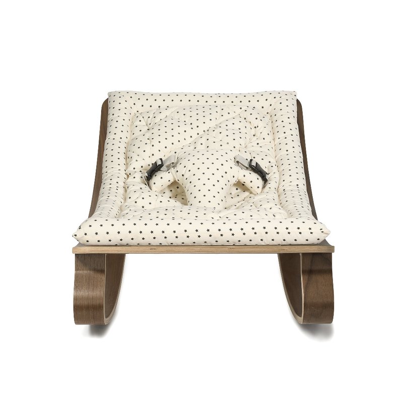 Charlie Crane Leżaczek Levo orzech włoski Bonton Semi Etoile CHARLIE CRANE