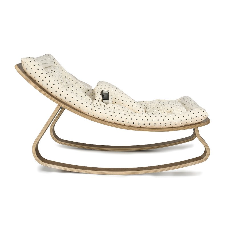 Charlie Crane Leżaczek Levo orzech włoski Bonton Semi Etoile CHARLIE CRANE