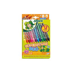 Jolly - Mazaki  dwustronne Superstars Duo 12 sztuk